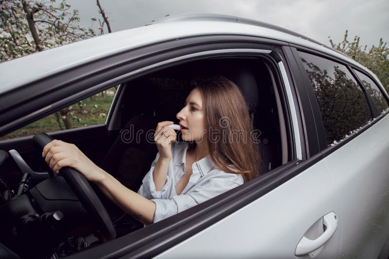133 Woman Her Car Stock - Free & Royalty-Free Stock Photos from Dreamstime
