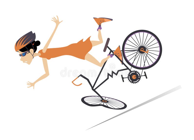 Bike Falling Stock Illustrations 261 Bike Falling Stock Illustrations