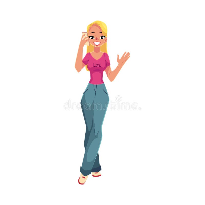 Cartoon Mobile Phone Character T Pose Stock Illustrations – 27