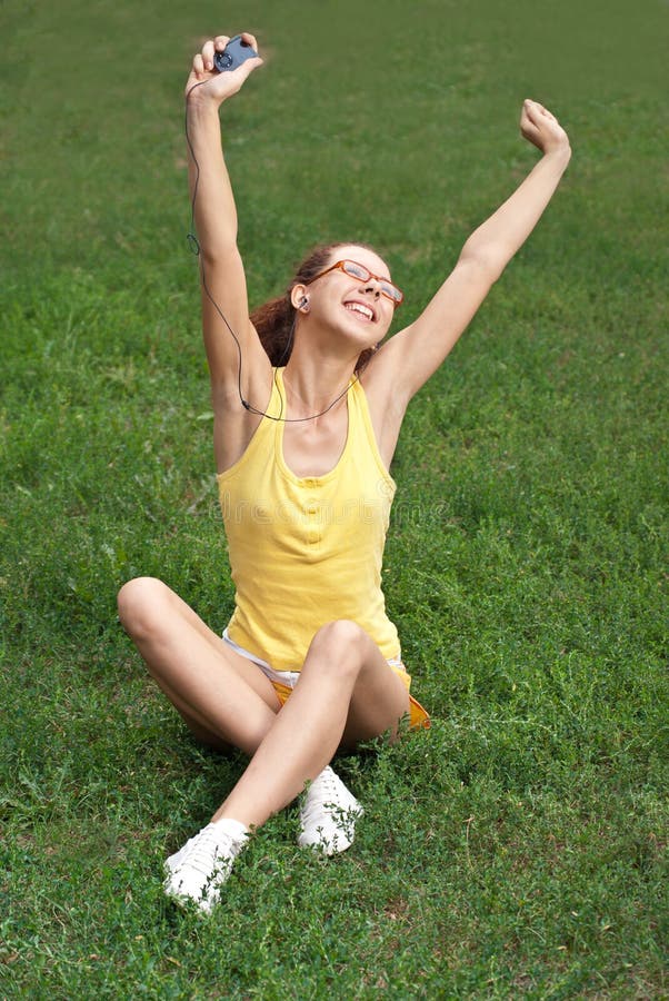 Young Woman on a meadow