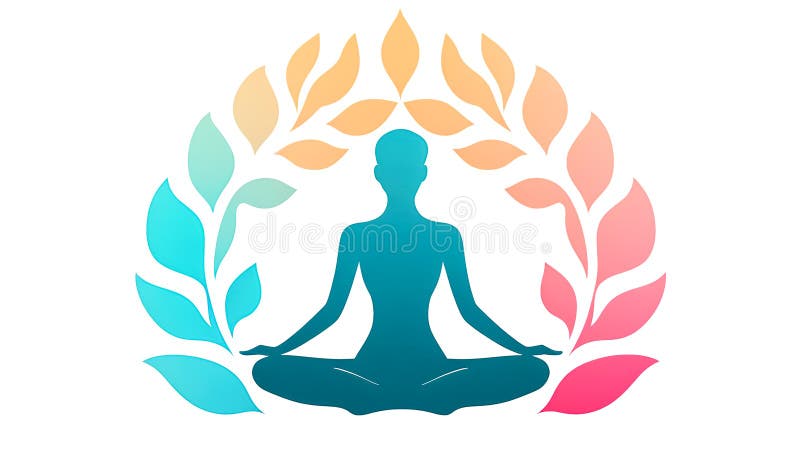 Yoga logo hi-res stock photography and images - Alamy