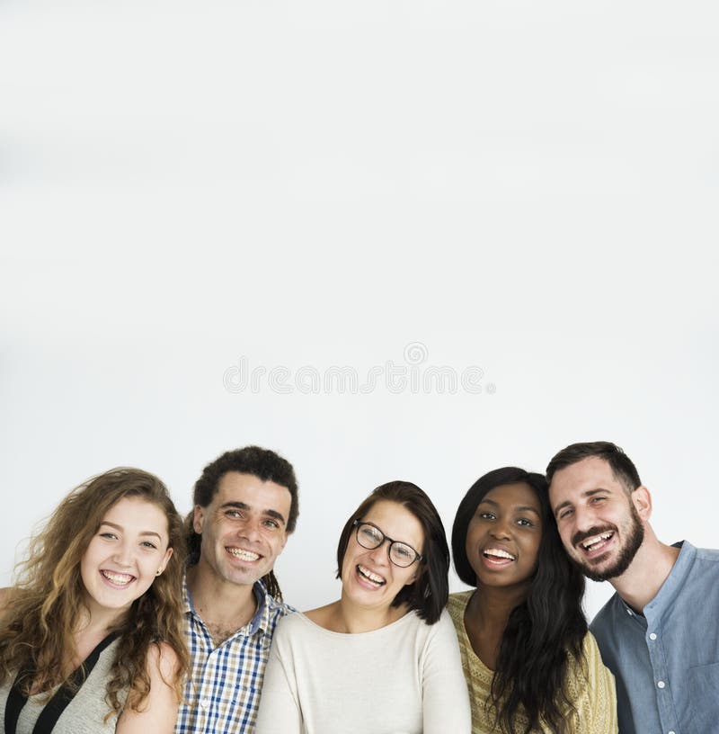 Trio of Happy Female Friends Stock Photo - Image of bonding, positive:  101526318