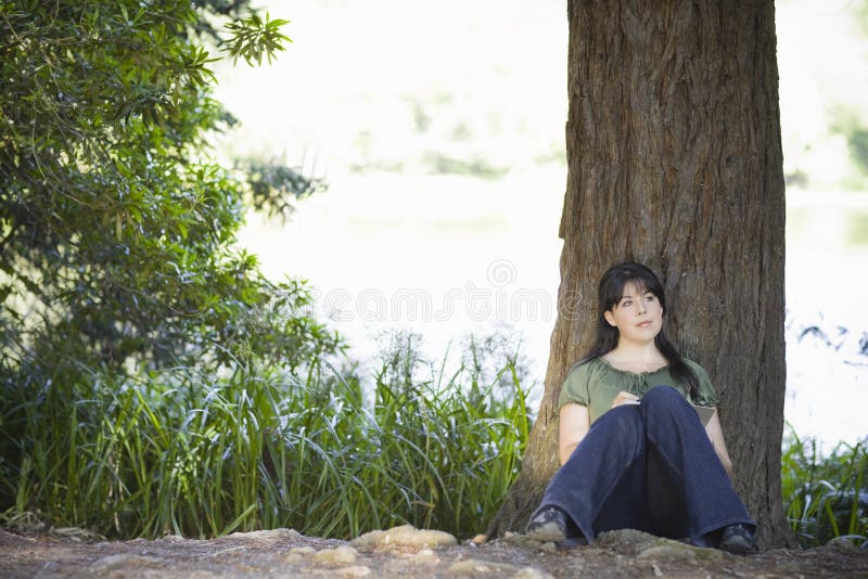 Young Woman Writing in Journal