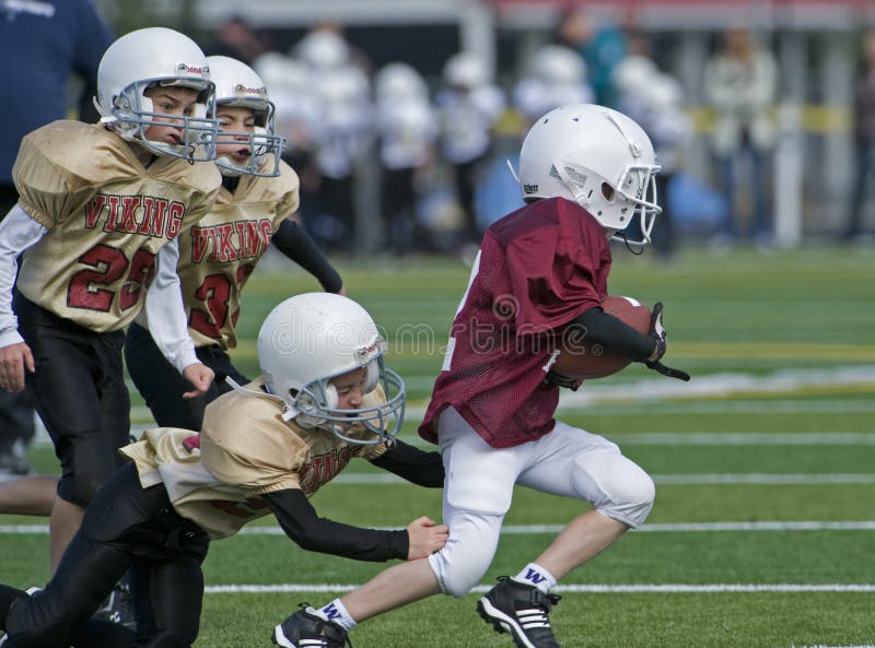Youth American Football Tackle Editorial Image Image of equipment