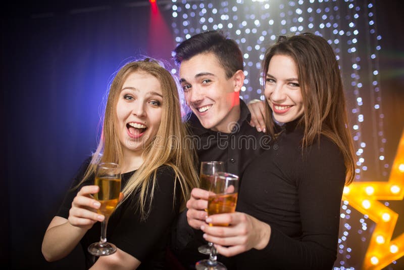 Youth at the party stock image. Image of caucasian, friendship - 119405273