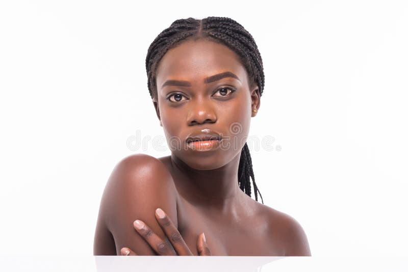 Download Youth And Skin Care Concept Beauty African Woman Face Portrait Beautiful Model Girl With Perfect Fresh Clean Skin Isolated On Stock Photo Image Of Facial Body 135554476