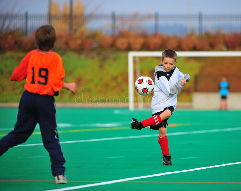 Youth soccer game editorial photo. Image of action, activities 11821151