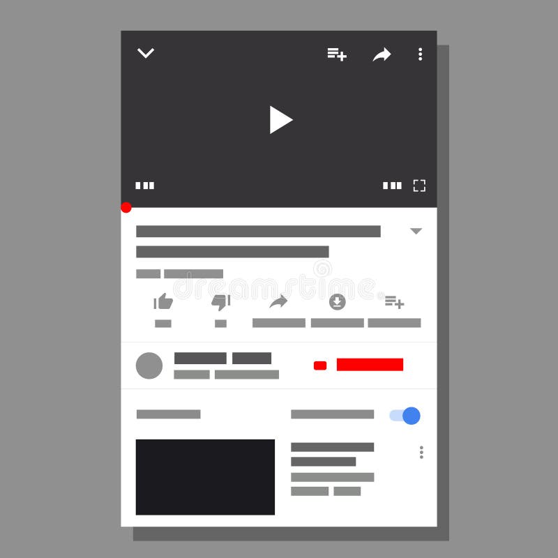 Mockup Youtube Phone