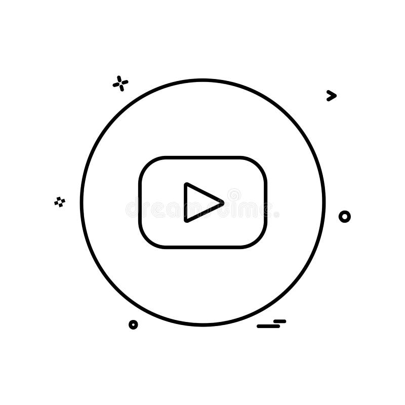Youtube Icon Design Vector Stock Vector Illustration Of Internet Youtube Icon Design Vector Stock Vector Illustration Of Internet