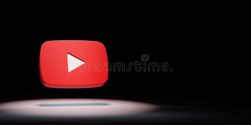 Youtube Logo Black Background Stock Illustrations – 1,095 Youtube Logo  Black Background Stock Illustrations, Vectors & Clipart - Dreamstime