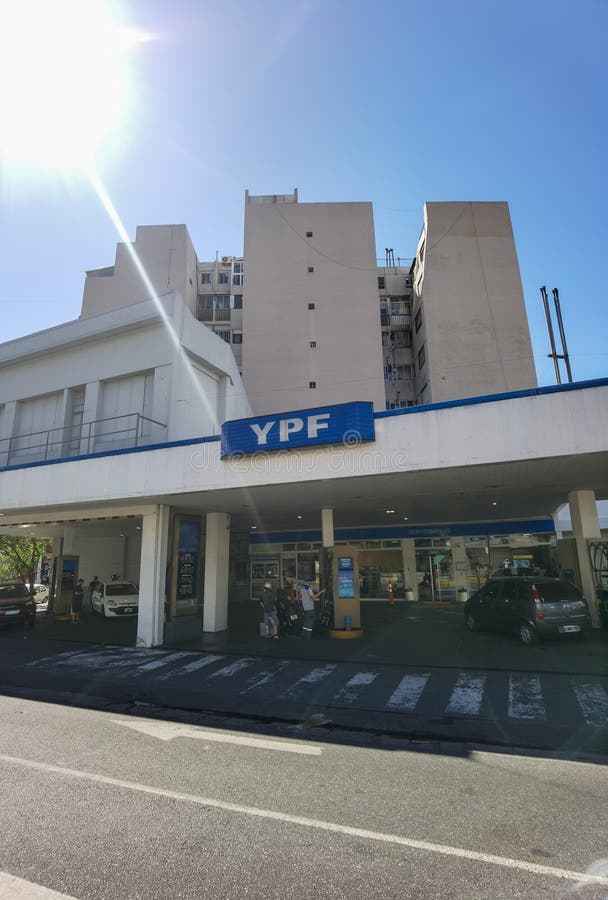 24.12.2023. YPF (state-owned fuel company) petrol station, Buenos Aires, Argentina. 24.12.2023. YPF (state-owned fuel company) petrol station, Buenos Aires, Argentina.