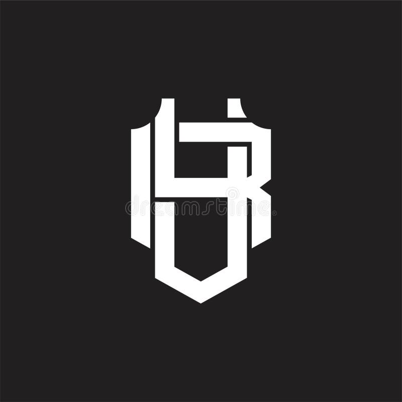 YR Logo monogram design template vector illustration