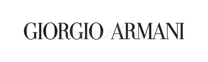 Giorgio Armani Logo Stock Illustrations – 15 Giorgio Armani Logo Stock  Illustrations, Vectors & Clipart - Dreamstime