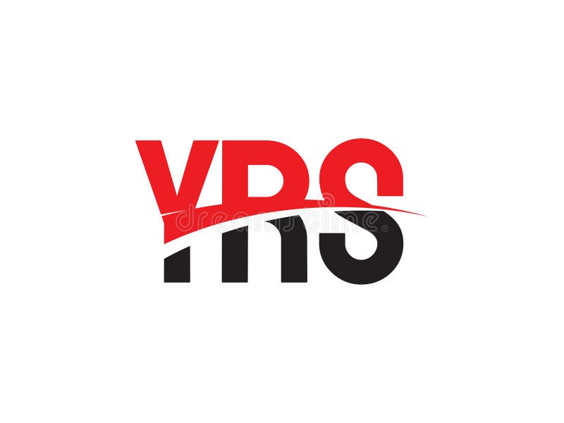 Yrs Letter Initial Logo Design Vector Illustration Stock Vector