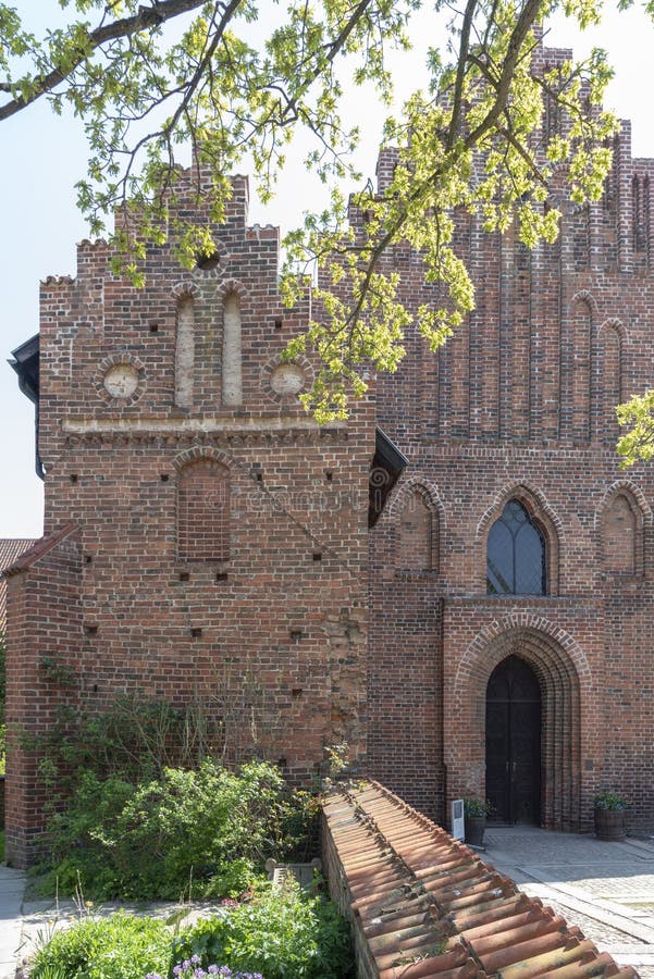 Ystadklooster in de lente royalty-vrije stock foto's