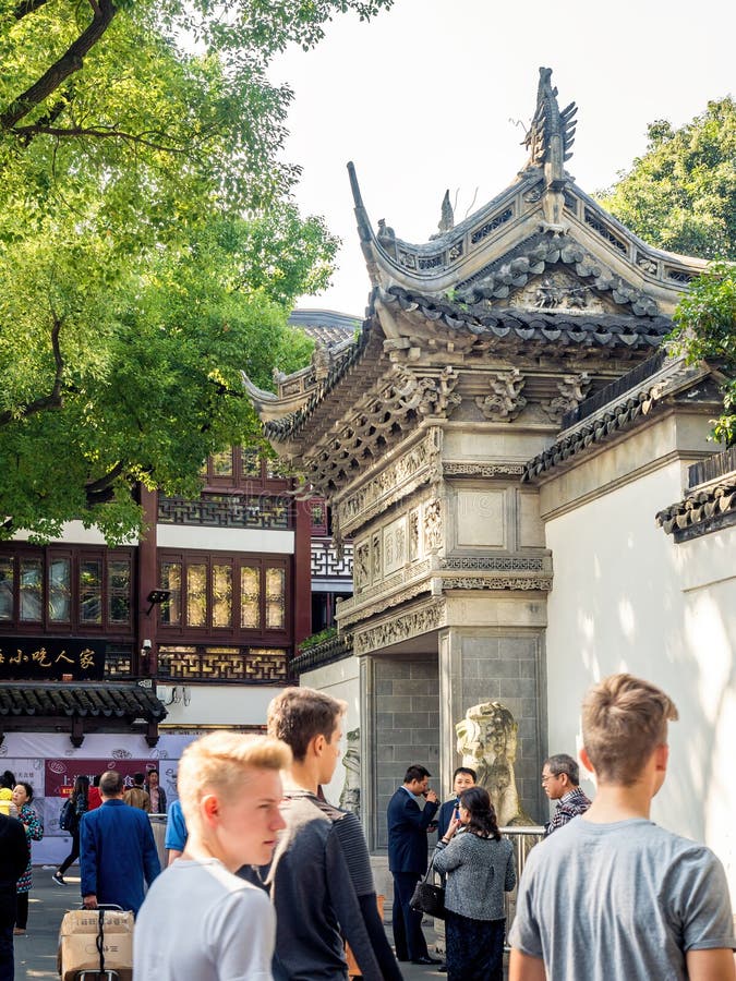 Yu Yuan Yu Garden, Changhaï, Chine photo libre de droits Yu Yuan Yu Garden, Changhaï, Chine photo libre de droits