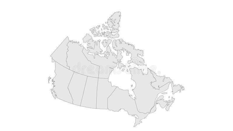 Yukon地图加拿大3d育空旗地图标记位置销. 加拿大地图显示不同部分.