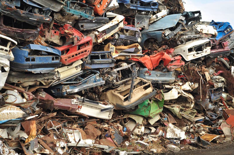 Yunkyard royalty free stock photos