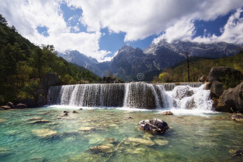 Jezioro Yuye obraz royalty free