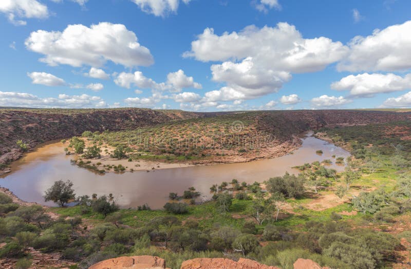 Z-KRÖKNING AV MURCHISON-FLODEN I KALBARRI-NATIONALPARK royaltyfria foton Z-KRÖKNING AV MURCHISON-FLODEN I KALBARRI-NATIONALPARK royaltyfria foton