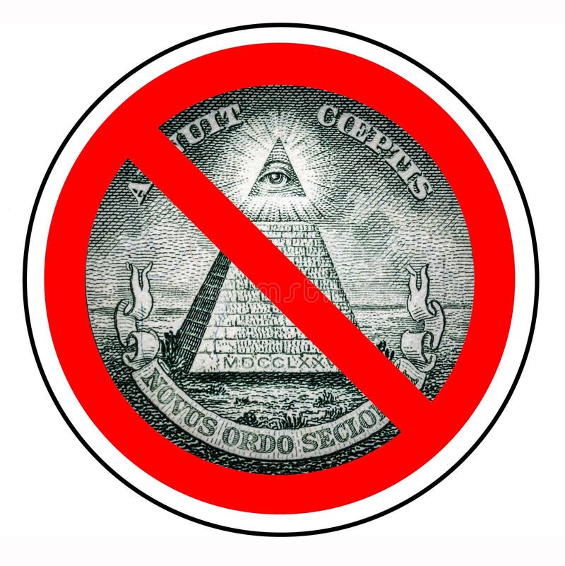 Z wyjątkiem światowego rzędu Końcówka porządek nowego świata Zabroniony Illuminati Zakazu kamieniarz Jeden dolarowy ostrosłup odi
