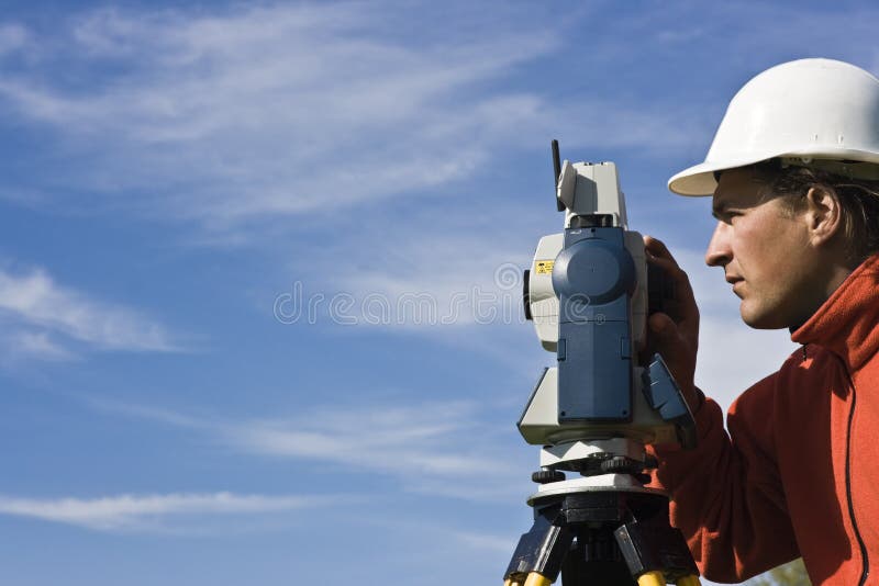 za theodolite zdjęcie stock za theodolite zdjęcie stock