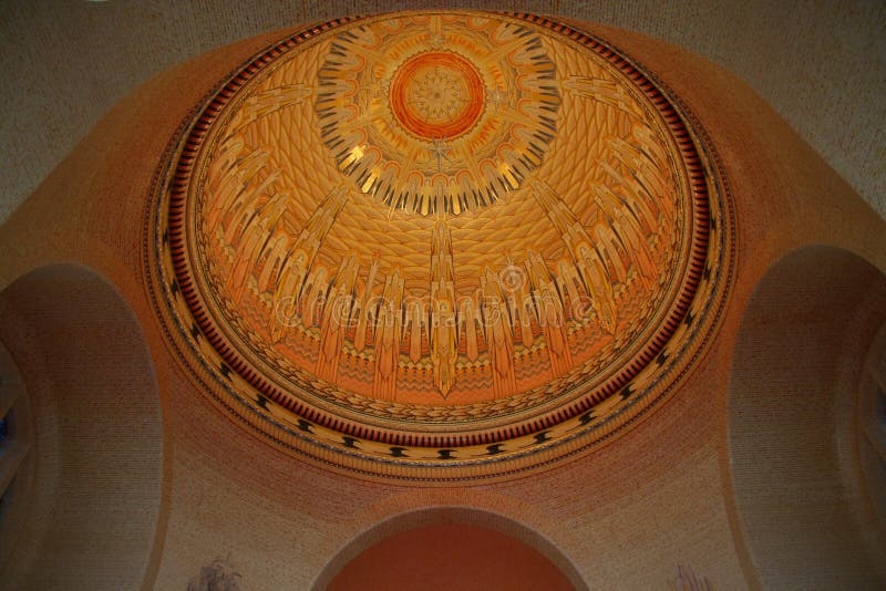 Herdenkingszaal stock foto