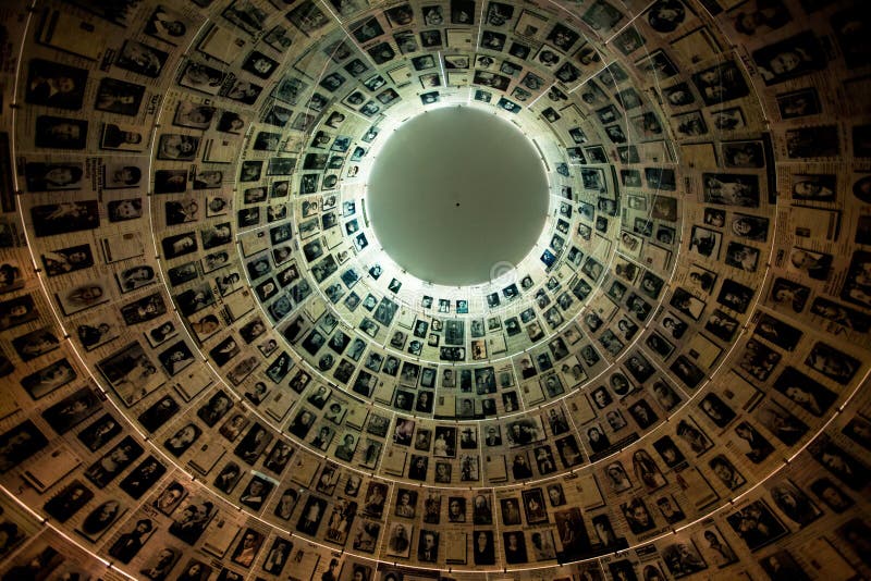 Hall of Names - Yad Vashem, Jerusalem. Hall of Names - Yad Vashem, Jerusalem