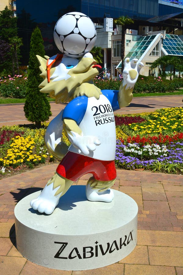 Zabivaka, Mascot of the FIFA World Cup 2018 Editorial Image - Image of  world, zabivaka: 94587445