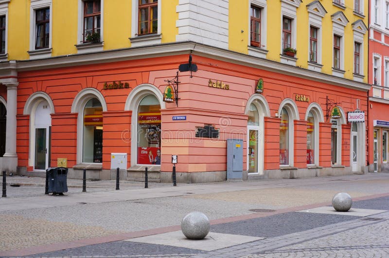 Zabka lager arkivbilder Zabka lager arkivbilder