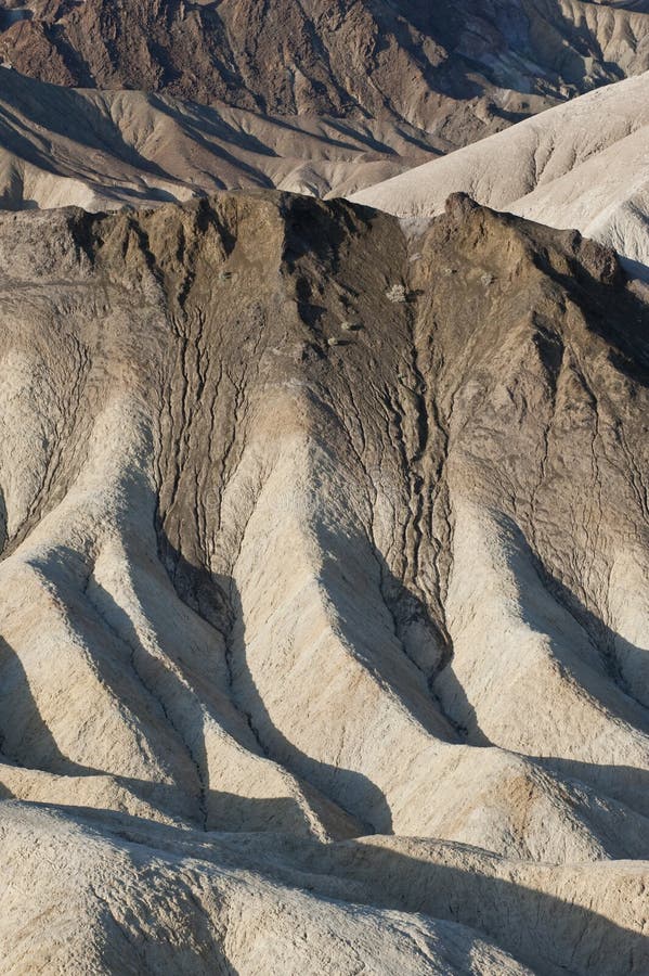 Zabriskie Point landscape stock image. Image of geological 14435237
