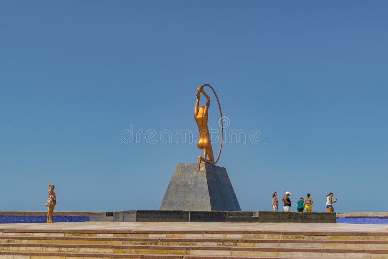 Zabytek kobiety Fortaleza Brazylia obrazy stock Zabytek kobiety Fortaleza Brazylia obrazy stock