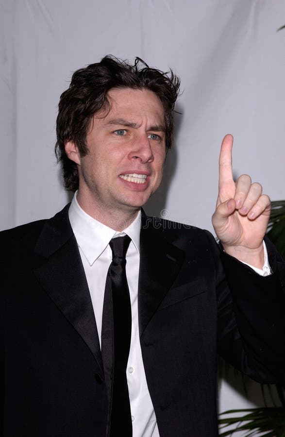 Feb 19, 2005: Los Angeles, CA: Actor ZACH BRAFF at the Writers Guild Awards in Hollywood.