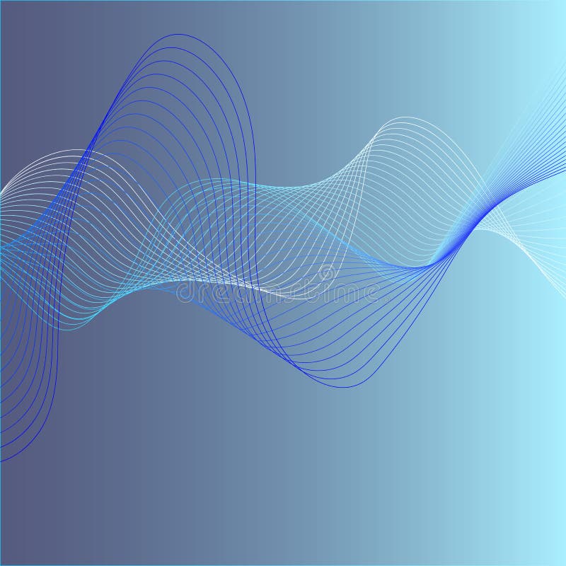 Zachte blauwe die golven op blauwe gradiëntachtergrond worden geïsoleerd LUF ontwerp De ruimte van het exemplaar Vector illustrat vector illustratie Zachte blauwe die golven op blauwe gradiëntachtergrond worden geïsoleerd LUF ontwerp De ruimte van het exemplaar Vector illustrat vector illustratie