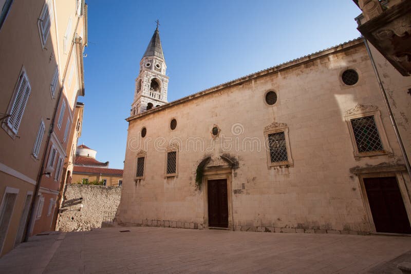 Zadar old town stock photo. Image of famous, medieval - 52278072