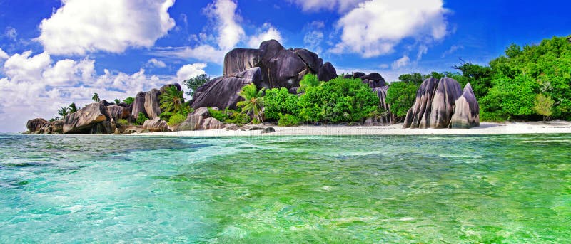 Zadziwia Seychelles zdjęcie royalty free Zadziwia Seychelles zdjęcie royalty free