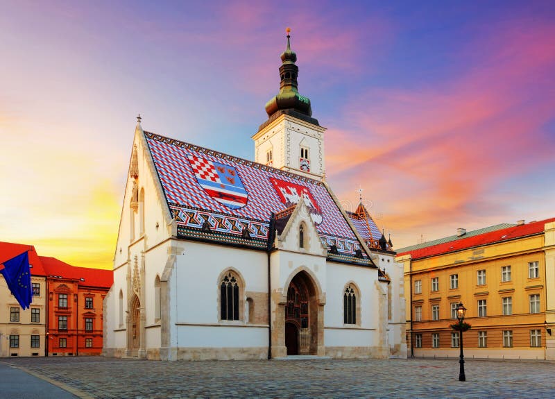 Zagreb church - St Mark