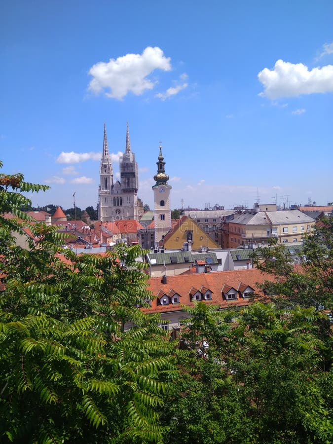 Zagreb, Croatia royalty free stock photo Zagreb, Croatia royalty free stock photo