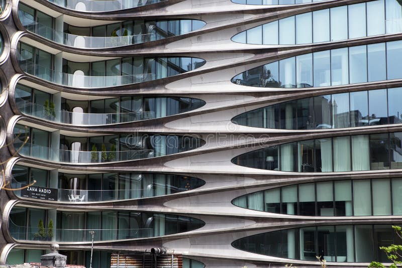 Zaha Hadid Condos, Chelsea, New York Editorial Photography - Image of ...