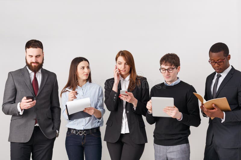 Zakelijk teamwerk, oogst, ruimte voor tekst stock afbeelding