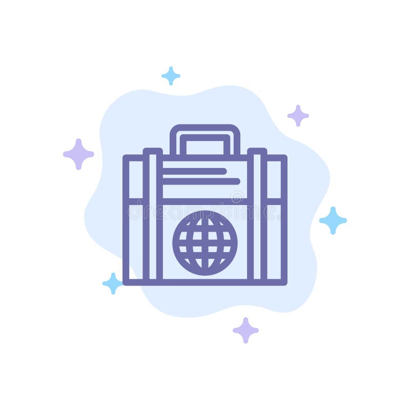 Zaken, Investering, Modern, Bol Blauw Pictogram op Abstracte Wolkenachtergrond royalty-vrije illustratie Zaken, Investering, Modern, Bol Blauw Pictogram op Abstracte Wolkenachtergrond royalty-vrije illustratie
