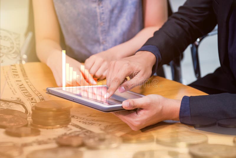 Zaken op technologie royalty-vrije stock afbeelding Zaken op technologie royalty-vrije stock afbeelding