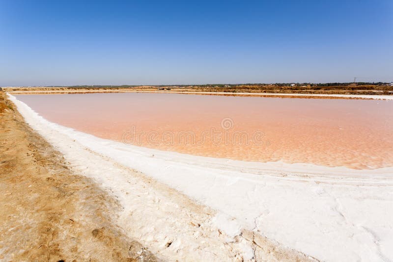 Salt extraction plant at salinas . Salt extraction plant at salinas .