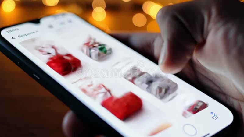 Zamknięcie smartfona w męskiej ręce. ilustracji