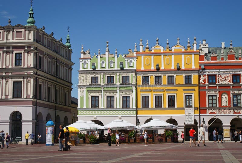 Zamosc renaissance city Poland