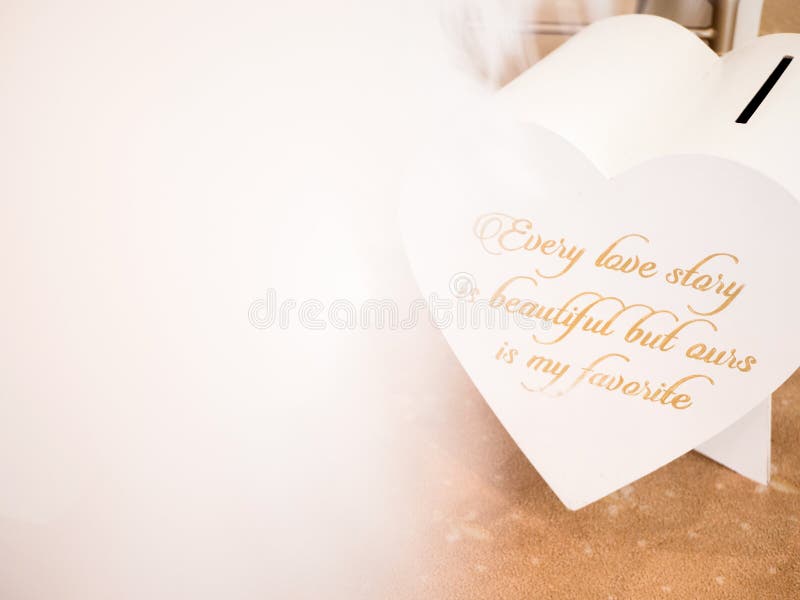 Zamyka w górę szczegół inspiracyjnej ślubnej wiadomości fotografia royalty free Zamyka w górę szczegół inspiracyjnej ślubnej wiadomości fotografia royalty free