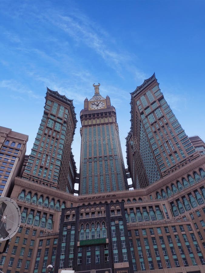 ZamZam Tower Building Makkah Masjidil Haram Editorial Stock Image