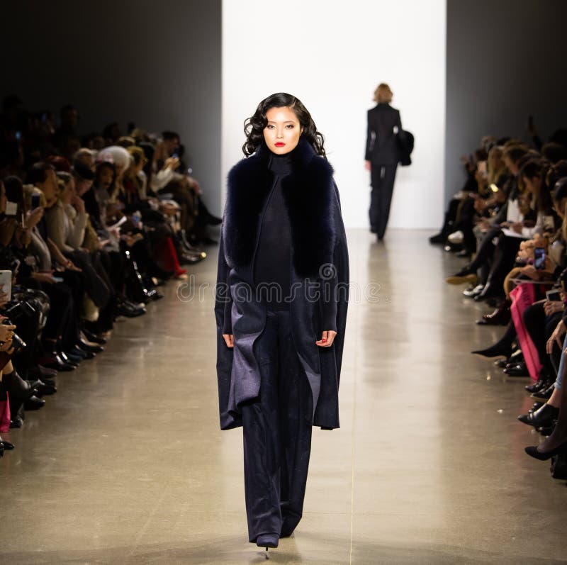 Zang Toi FW19 Runway Show As Part of There New York Fashion Week ...