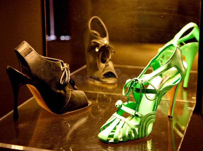 'The High Heel - Allure and Seduction' will run at the Castello Sforzesco in Vigevano from 23 February until 20 July. (It was planned until the 25th of May, but the exhibition has been postponed till the 20th of July) Picture: two models by Manolo Blahnik Vigevano was once famous as the shoe capital of Italy, with annual production during the 1960s reaching over 20 million pairs. Its shoe museum opened in 2003 to celebrate the footwear manufacturing history of the town. 'The High Heel - Allure and Seduction' will run at the Castello Sforzesco in Vigevano from 23 February until 20 July. (It was planned until the 25th of May, but the exhibition has been postponed till the 20th of July) Picture: two models by Manolo Blahnik Vigevano was once famous as the shoe capital of Italy, with annual production during the 1960s reaching over 20 million pairs. Its shoe museum opened in 2003 to celebrate the footwear manufacturing history of the town.