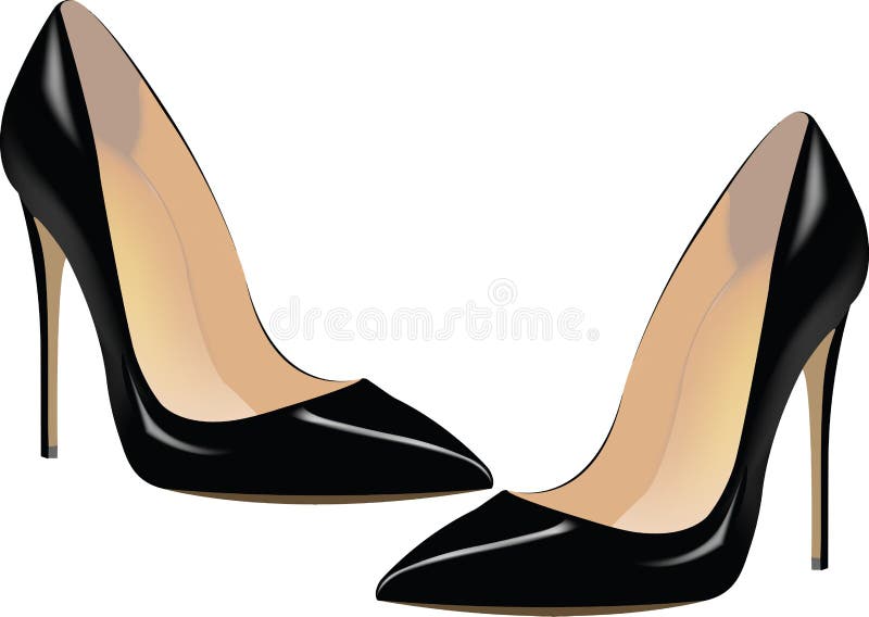 Zapatos De De Tacones Aguja De Zapatos De Mujer De De Aguja Ilustración del Vector - Ilustración de abierto, moderno: 213261760